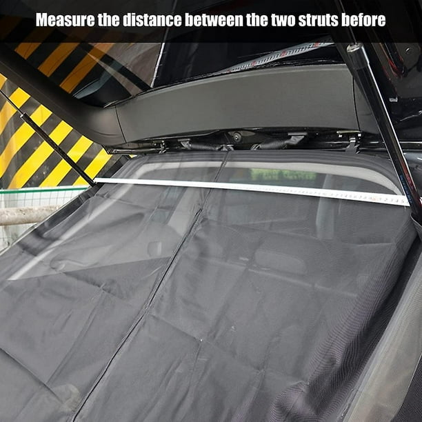 Moustiquaire de hayon de voiture, filet anti-vol de montage magnétique  d'écran de pare-soleil pour l'auto-conduite de camping de Suv Mpv 