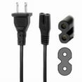 thumbnail image 3 of Ac Power Cord Cable For Astrolai 4 Liter 6 Can Mini Fridge 2-Prong Wire Lead, 3 of 5
