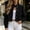 A277 Black, variant on Trikvn Womens Cropped Denim Jacket Button Down Long Sleeve Vintage Shacket Coat Stand Collar Pleated Casual Fall Outerwear Flattering Trendy Fashion Streetwear