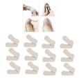 thumbnail image 4 of 2x 6 pares de almohadillas protectoras de media plantilla sin antepié, almohadillas para el talón trasero, forros de gran agarre para Valgus, d, 4 of 6