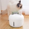 thumbnail image 4 of Fuente de agua eléctrica automática para mascotas de 2,5 l, cuenco para blanco Yuyangstore Bebedero para gatos, 4 of 6