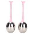 thumbnail image 1 of Globes à Glace en Acier Inoxydable, Effet de Massage Rond, Élimine les Ridules pour Salon de Beauté, Soin de la Peau, Poignée Rose, 1 of 8