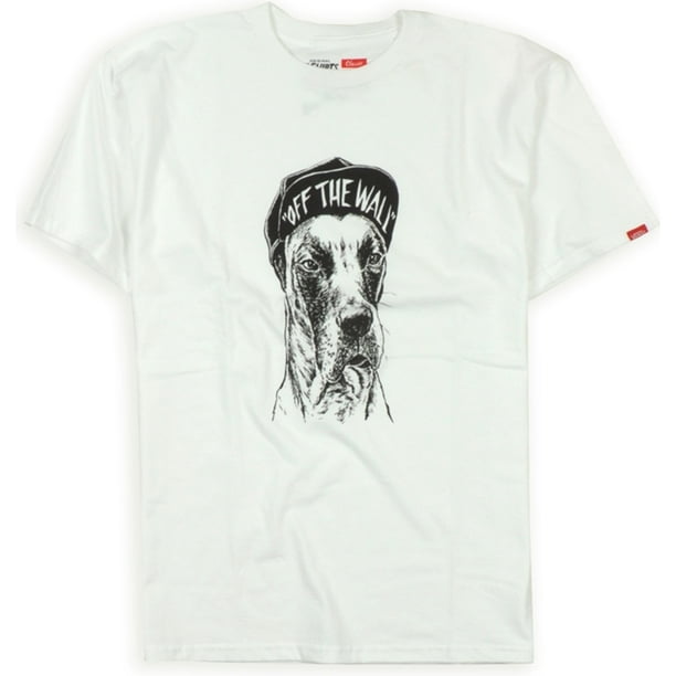 Camiseta gráfica Vans Sup Dawg para hombre color blanco talla mediana