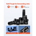 thumbnail image 5 of VEVOR 1/2 in Drive Impact Socket Set, 39 Piece, 6 Point Deep & Shallow Impact Sockets, Metric 9 to 30 mm, Cr-V Steel High Durability, with Universal Joint, Dual Size Markings,Heavy Duty Carrying Case, 5 of 9