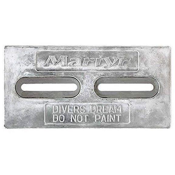 Martyr Anodes CMDIVERA Hull Aluminum Diver's Dream 1/2x6x12 Boat Marine