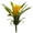 Yellow, variant on Nearly Natural 11" Plastic/Polyester Bromeliad Artificial Flower Stem, Set of 6, Purple