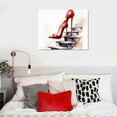 thumbnail image 4 of COMIO  Fashion  High Heel Shoes  Canvas Wall Art, Living Room, Bedroom, Bathroom Decor, 4 of 4