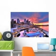 thumbnail image 1 of Seattle Skyline and Waterfront Wall Mural by Wallmonkeys Peel and Stick Graphic (36 in W x 24 in H) WM120369, 1 of 4