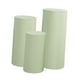thumbnail image 3 of 3 cubiertas elásticas para pedestal cilíndrico, soporte de zócalo, cubiertas para pilares para compromiso. verde, 3 of 9