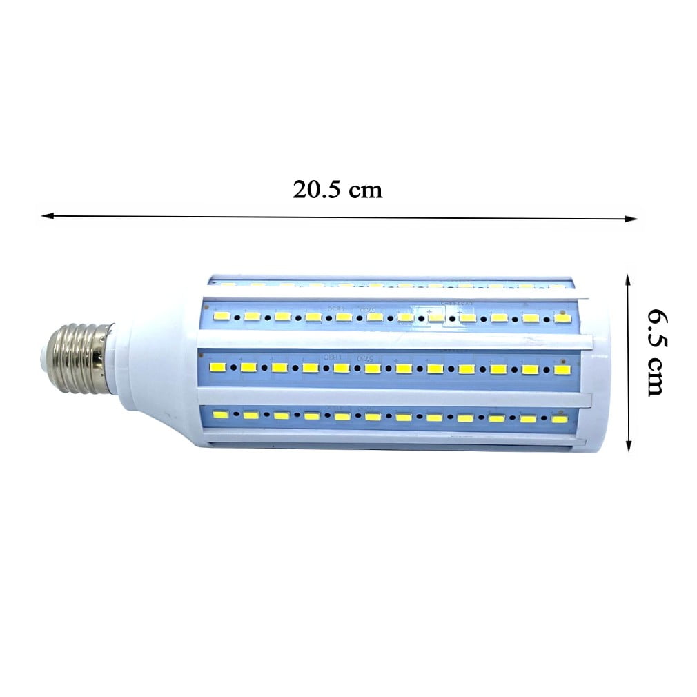 Huge Super Bright 30W LED Light Bulb, 200W Equivalent 144-Chip Corn Light E26 COB Bulb 3000lm 6000K White, 2-Pack