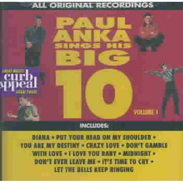 Paul Anka Chante Son Grand 10, Vol. 1 CD