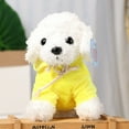 thumbnail image 3 of Peluche Chiot Peluche Poupée Nounours Chien Chiffon Poupée Mignon Trompette Simulation Animal Poupée, 3 of 3