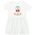 thumbnail image 3 of Inktastic Day of the Dead Skull Girls Toddler Dress, 3 of 5