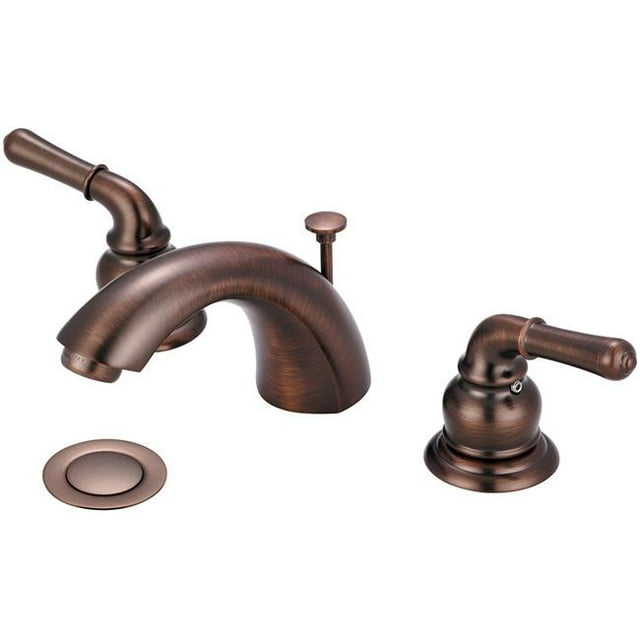 Accent L-7332-ORB Accent Two Handle Lavatory Widespread Faucet - Oil Rubbed Bronze