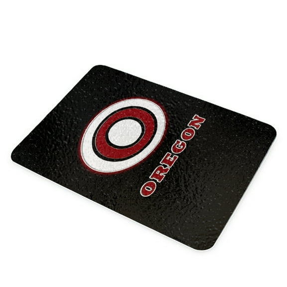 KuzmarK Glass Cheese Cutting Board 11"x7.75" - Oregon