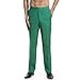 thumbnail image 3 of Concitor Men's Dress Pants Trousers Flat Front Slacks EMERALD GREEN Color 36, 3 of 4