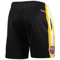 thumbnail image 3 of Men's Mitchell & Ness Black Pittsburgh Penguins City Collection Mesh Shorts, 3 of 3