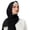 16# J, variant on Women Solid Chiffon Hijab, Long Flowy Modest Head Wrap Scarf