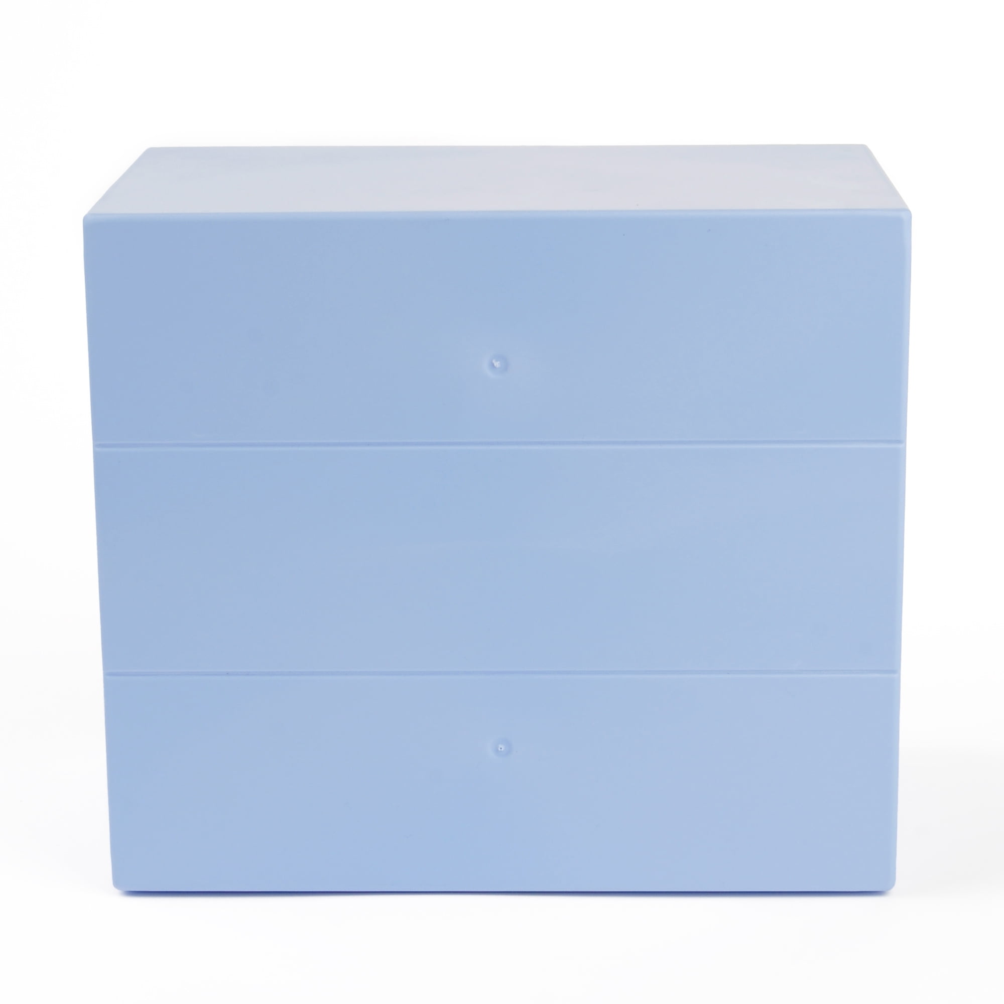 Pen+Gear Plastic 7-Drawer Desk Organizer and Storage Box, Blue