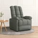 thumbnail image 2 of Sillón Reclinable Casafoyer de Tela Gris Oscuro con Respaldo Ajustable, 2 of 5