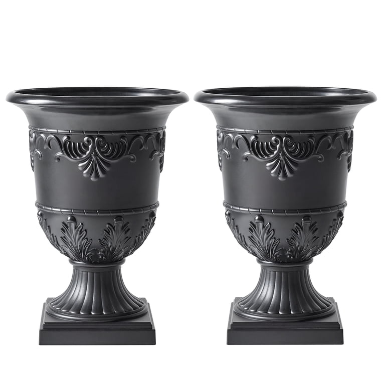 DR.Planzen Classic Urn Planter Set Of 2, 16 In. photo 1