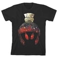 thumbnail image 5 of Looney Tunes Marvin The Martian Galaxy Boys' Black Short-Sleeve T-shirt-Large, 5 of 7