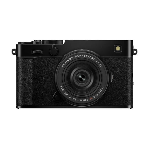 Restored FUJIFILM X-E5 Mirrorless Digital Camera with XF23mmF2.8 R WR Lens, 40.2MP APS-C, International model, Black