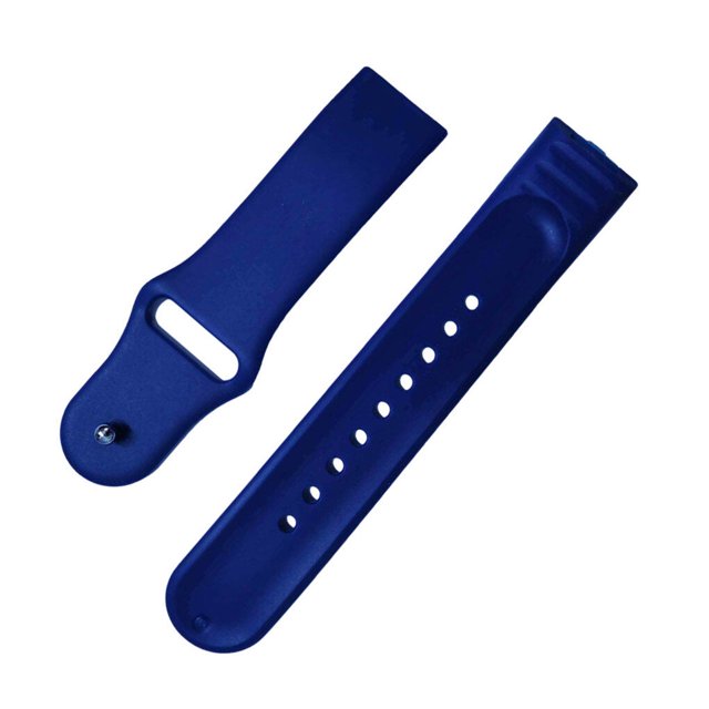 Youkk Replacement Watchbands For Y68 Silicone Band Colorful Adjustable Soft Sport Strap For Men Women Blue 1Set