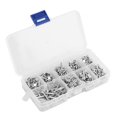 thumbnail image 4 of Qiilu M2.5 Aluminum Rivet, Flat Head Solid Aluminum Rivet,450pcs M2.5 Flat Head Aluminum Rivets Flat Head Solid Rivet 3mm-20mm Length, 4 of 8
