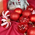 thumbnail image 4 of Juego de 16 Bolas Navideñas Inteprter Decorar Árboles de Navidad PLATEADO, 4 of 6