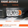 thumbnail image 4 of Conjunto de faros AXLAHA para Dodge Ram 1500 2500 3500, par, 4 of 9