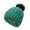 Green, variant on Daznico Winter for Women Winter Hats Soft Knit Hat with Warm Knitted Snow Cap