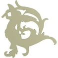 thumbnail image 4 of Ekena Millwork 8 1/4"W x 8 5/8"H x 7/8"P Angel Leaf Onlay, Left, 4 of 6