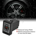 thumbnail image 3 of Car Tire Pressure Monitor System TPMS with 4 Internal Sensors Real Time Accurate Temperature and Monitoring Fuel Saving for Vehicles Black ABS, 3 of 7