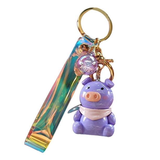 Sonducket Llavero colgante muñeca moda llavero decoración monedero colgante decorativo llavero decoración artesanía almacenamiento Ropa, zapatos y accesorios Miscelánea Violeta Sonducket AP014297-02