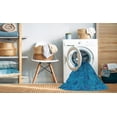 thumbnail image 2 of Ahgly Company Machine Washable Indoor Rectangle Industrial Modern Deep Sky Blue Area Rugs, 7' x 9', 2 of 7