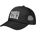 thumbnail image 2 of My Favorite People Call Me Dada Mesh Hat Dad 2024 Mesh Cap Women Men Trucker Hat Baseball Cap, 2 of 7