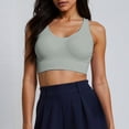 thumbnail image 2 of Yoga Fitness Underbust Support Sports Bra for Home Leisure in All Seasons with Shockproof Back Padding and Comfy Bust Coverage, 2 of 5