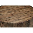 thumbnail image 5 of Ensemble de Table Basse et Table d'Appoint Style Cabane 2 Pcs en Pin Rustique, 5 of 5