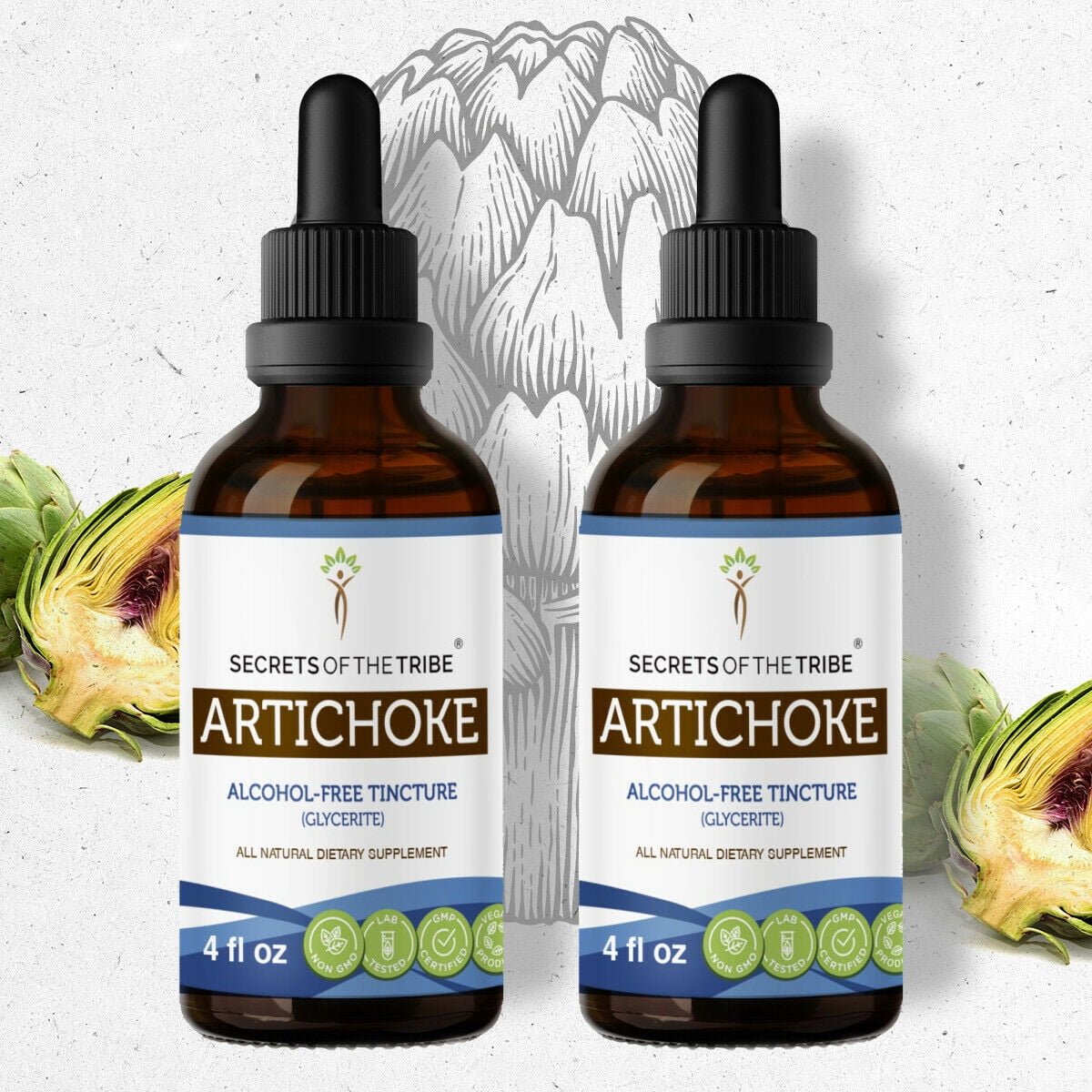 Artichoke Tincture AlcoholFREE Extract, Organic Artichoke (Cynara