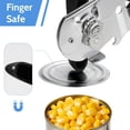 thumbnail image 2 of Sopito Safety Magnetic Can Opener Manual, Heavy Duty Can Opener Smooth Edge with Sharp Stainless Steel Blade, 2 of 8