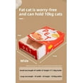 thumbnail image 6 of Snack Box Cat Litter Pet Cat and Dog Bed Rectangular Fully Enclosed Security Cookie Box Four Seasons Universal Pet Litter, 6 of 10
