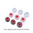thumbnail image 2 of 36 Pieces Earbuds Eartips Universal Silicone Earphone Memory Sponge Headphone Protector Earbud Sports Earplug Cover, 2 of 6