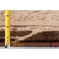 thumbnail image 3 of Handcraft Rugs Cabin Rug  Lodge, Cabin Nature and Animals Area Rug  Modern Nature Pattern Cabin Area Rug  Abstract, Chocolate/Beige/Green-Bear/Lodge 2x 3 feet Doormat, 3 of 7