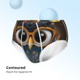 Naloa Quirky Owl With Glasses Boys' Briefs Underwear for Toddlers