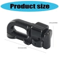 thumbnail image 5 of Double Bolt Fastening Clamps For Campers Tracks Carbon Steel 110LBS Load Capacity L Track Tie Down Fitting, 5 of 7