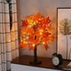 thumbnail image 3 of 2X DecoracióN de OtoñO Luces de ÁRbol de Hoja de Arce con 24 LED, ÁRbol de Luz de 60 cm con DecoracióN de Hojas de OtoñO para Mesa de OtoñO, 3 of 5
