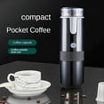 thumbnail image 2 of 2X Electronic Coffee Maker Rechargeable Espresso Machine Car Coffee Make Ground Coffee & Espresso Travel Camping, 2 of 9