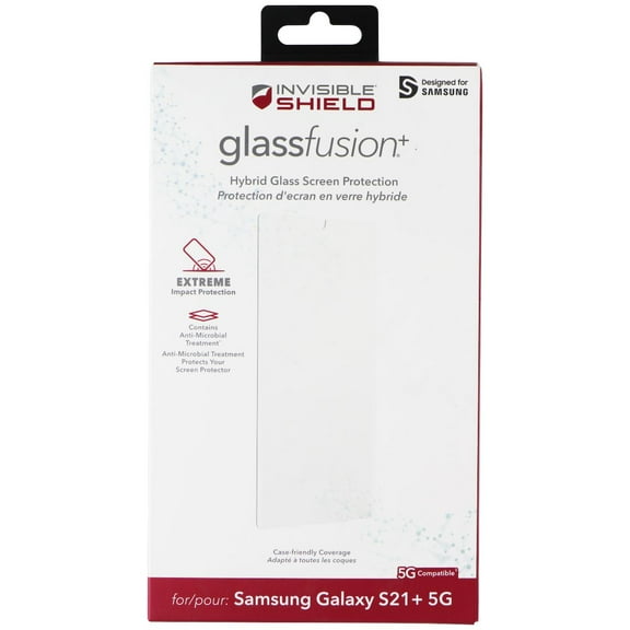 ZAGG Invisible Shield GlassFusion  Screen Protector for Samsung Galaxy S21  5G