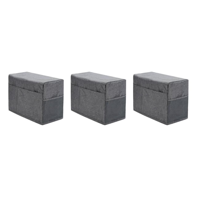 Billuyoard Cubierta antipolvo para máquina de coser con bolsillos para la mayoría de las máquinas de coser domésticas tipo 1 Type1 NO1